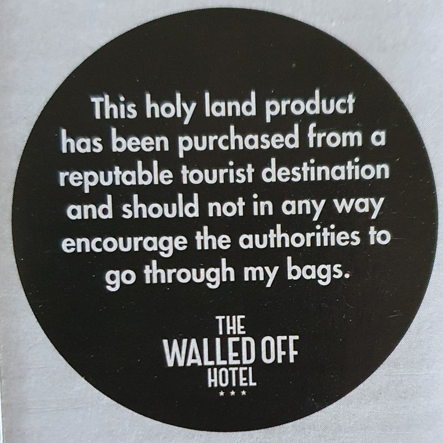 Palestine Poster (The Walled Off Hotel)
