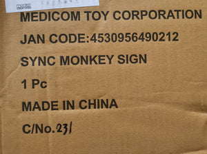 Brandalism Monkey Sign
