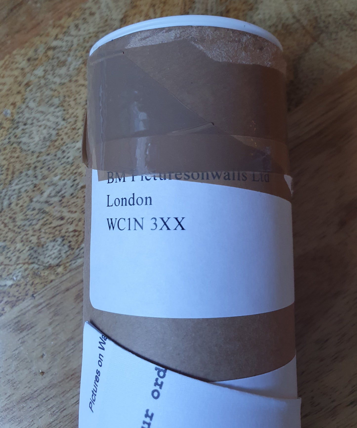 Soup Cans Poster with POW Tube (Framed)