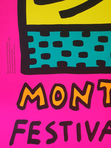 Montreux Jazz Festival, 1983 - Pink (Framed)