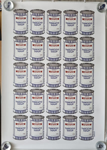 Soup Cans Poster with POW Tube