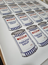 Load image into Gallery viewer, Soup Cans Poster with POW Tube
