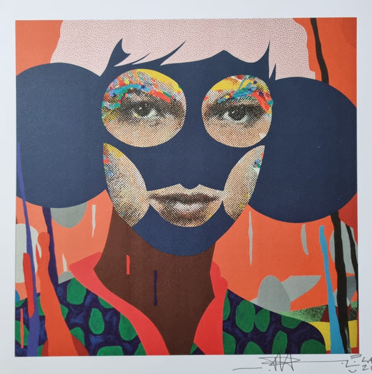 Allouche Gallery Signed Postcard