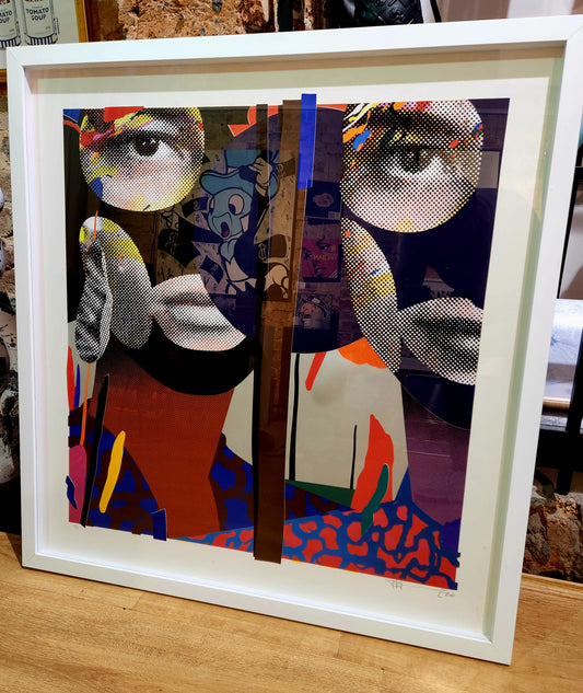 Together Alone - Silver (Framed)