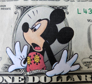 DeltaCron Covid Mickey Dollar