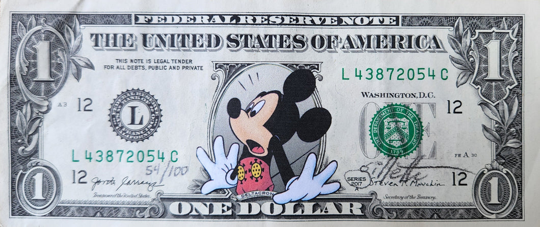 DeltaCron Covid Mickey Dollar