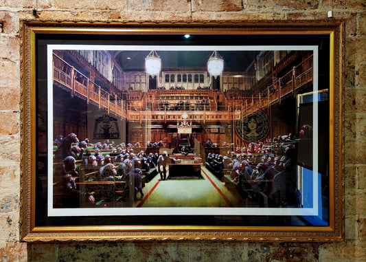 Monkey Parliament (Framed)