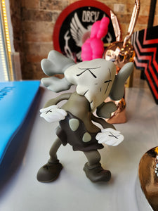 Distorted Companion (Brown) (KAWS x Robert Lazzarini)