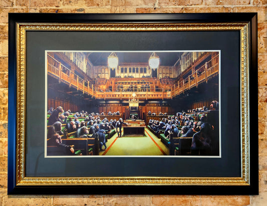 Monkey Parliament (Framed)