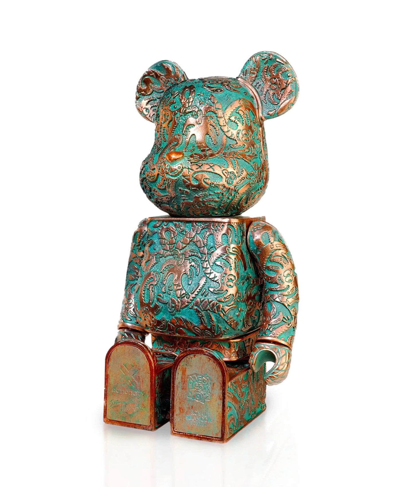 Copper Green Patina Pewter BE@RBRICK