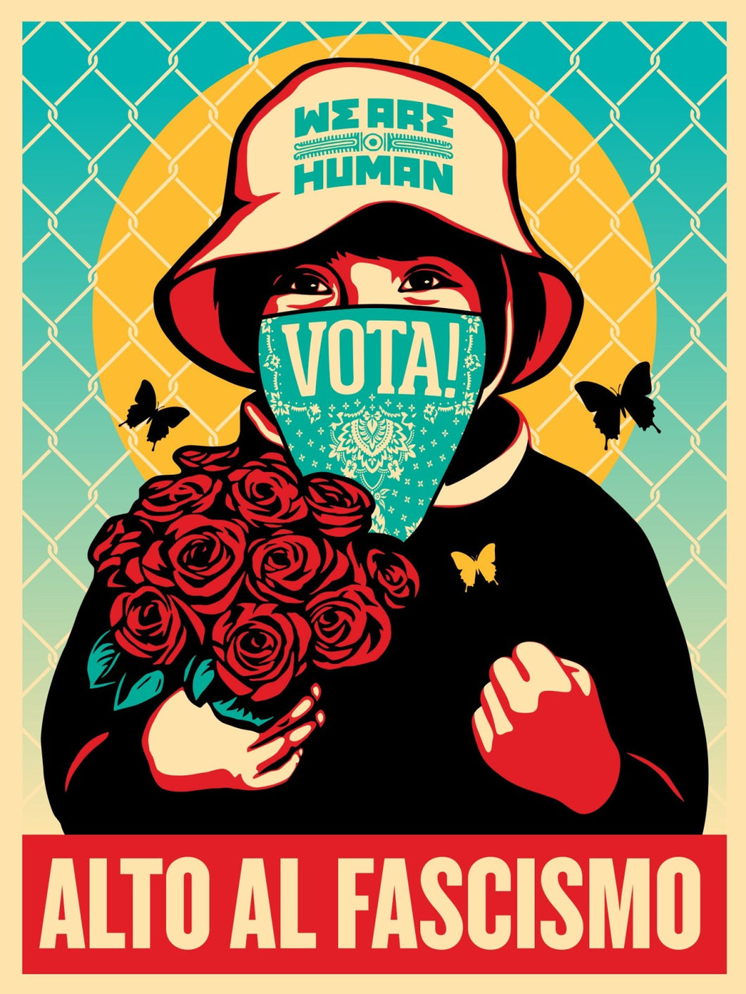 Vota! Alto Al Fascismo (Signed Edition)