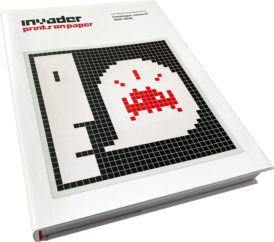 Invader Prints on Paper catalogue raisonne 2001-2020