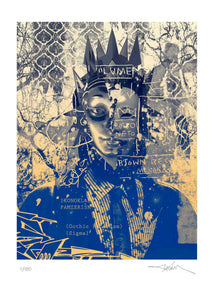 Mask of Rammellzee and Jean-Michel Basquiat