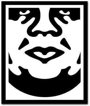 Obey 3-Face Collage (one print)