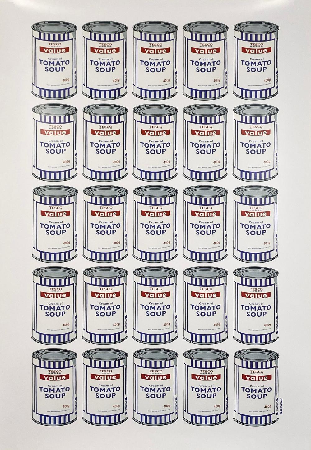 Soup Cans Poster with POW Tube