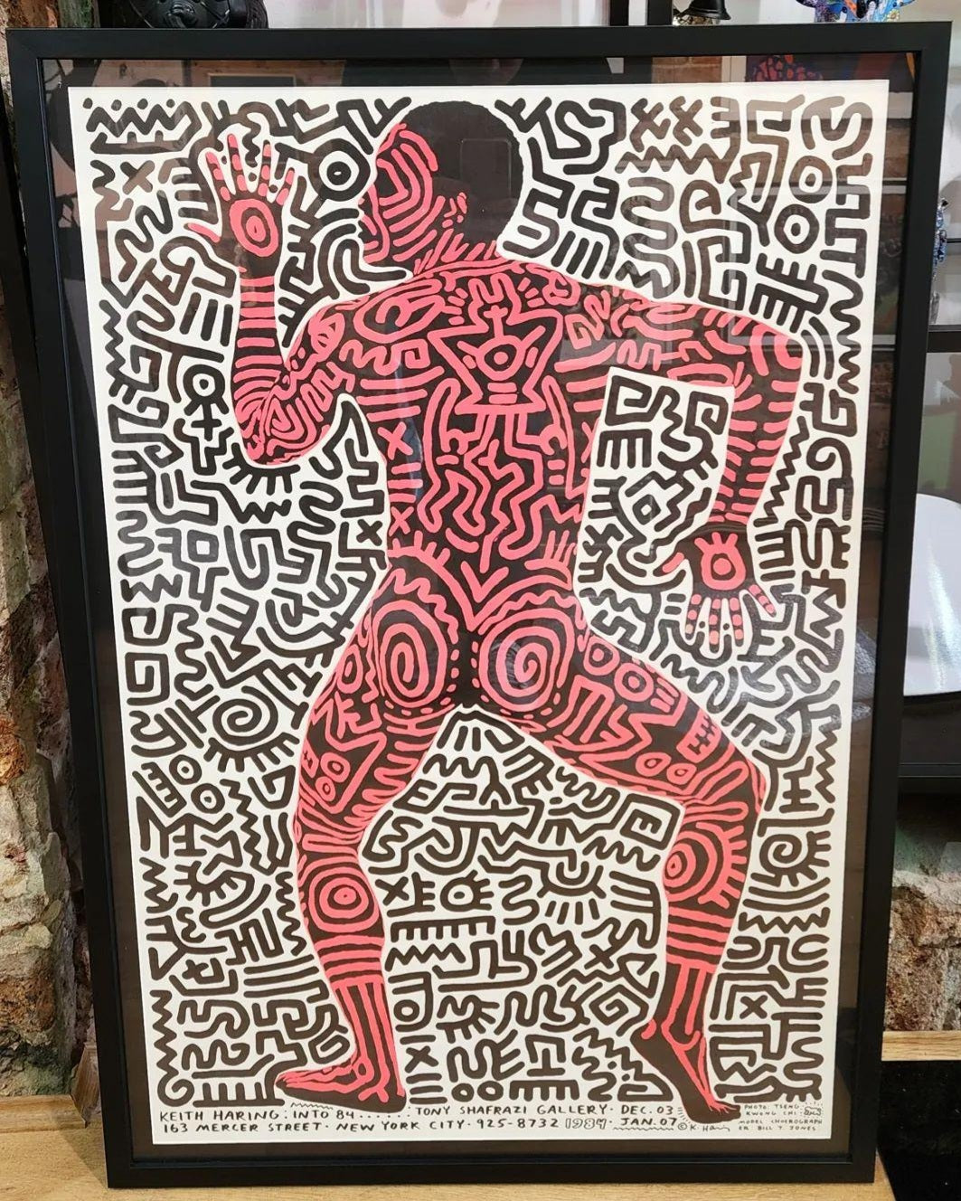 Into 84 - Tony Shafrazi Gallery (Framed)