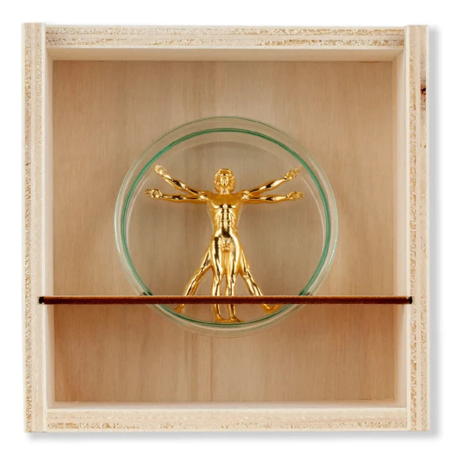 Vitruvian Man (Gold)
