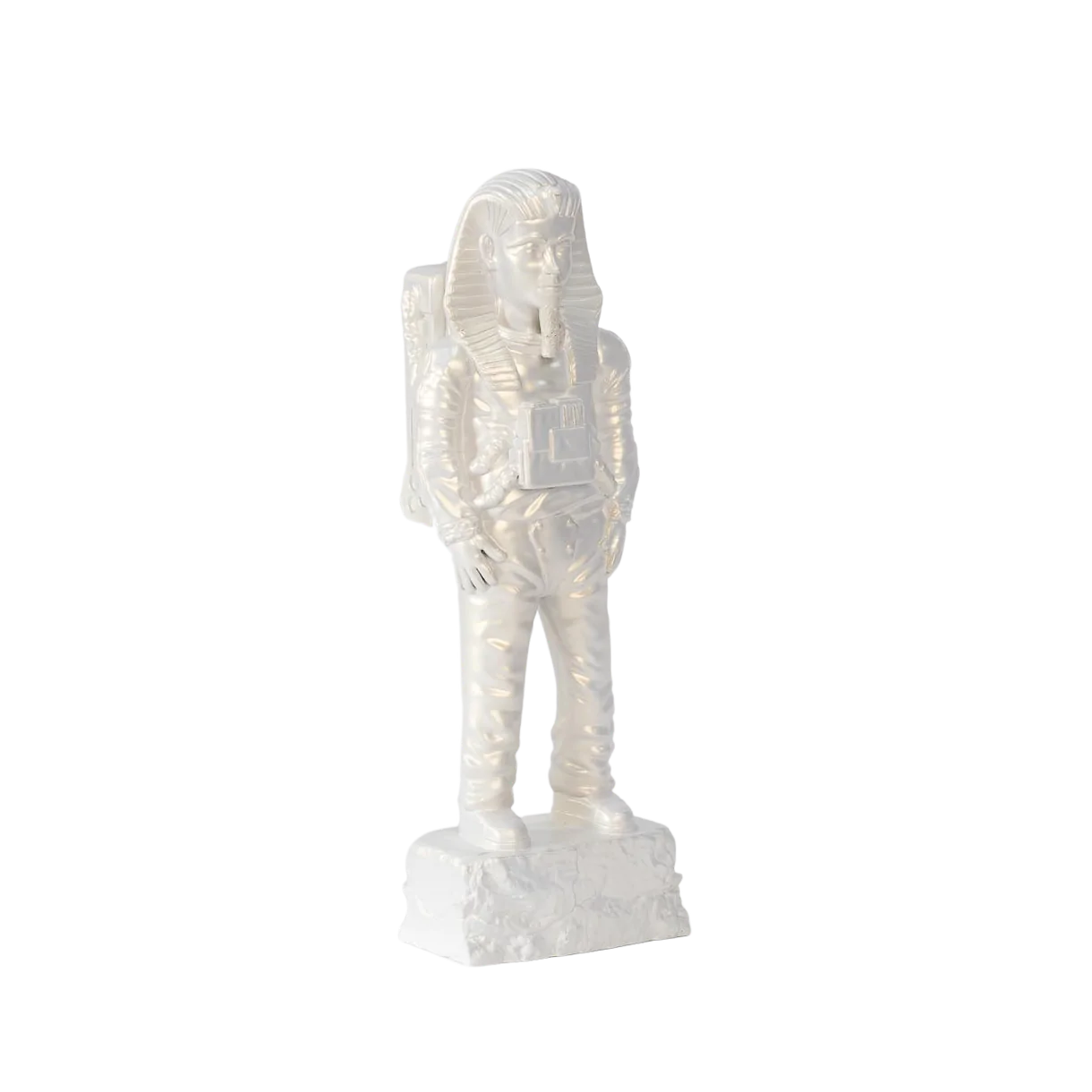XL Ancient Astronaut Tutankhamun (Pearl White)