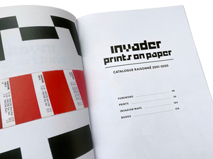 Invader Prints on Paper catalogue raisonne 2001-2020