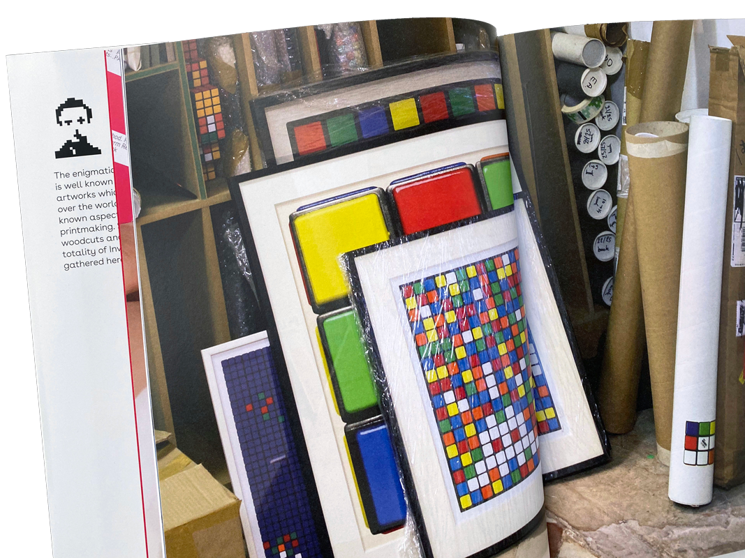 Invader Prints on Paper catalogue raisonne 2001-2020