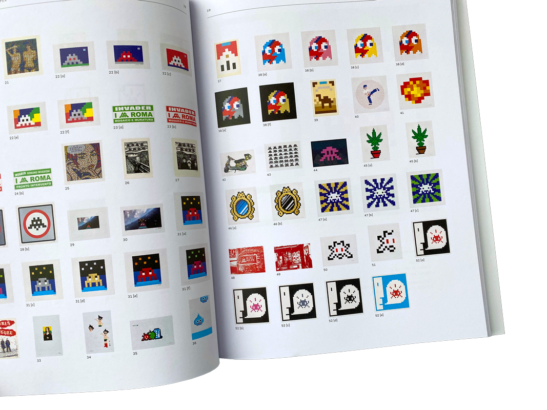 Invader Prints on Paper catalogue raisonne 2001-2020
