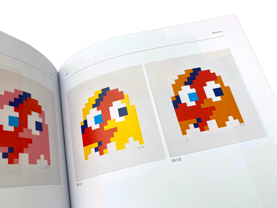Invader Prints on Paper catalogue raisonne 2001-2020