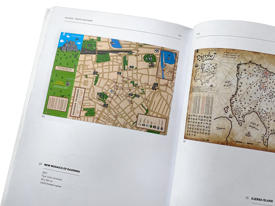 Invader Prints on Paper catalogue raisonne 2001-2020