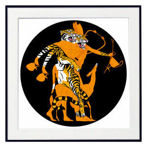 Greek Tiger Double Head (Orange)