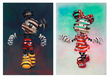 Load image into Gallery viewer, Encaged Mickey + Encaged Minnie (Set)
