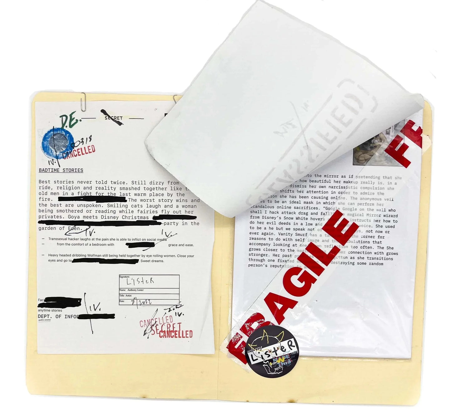 Badtime Stories - Exhibition Catalogue