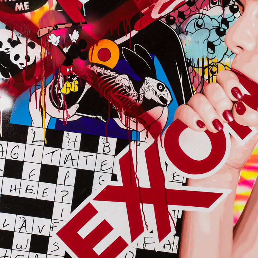 Can't Sleep Clowns Will Eat Me (Framed)