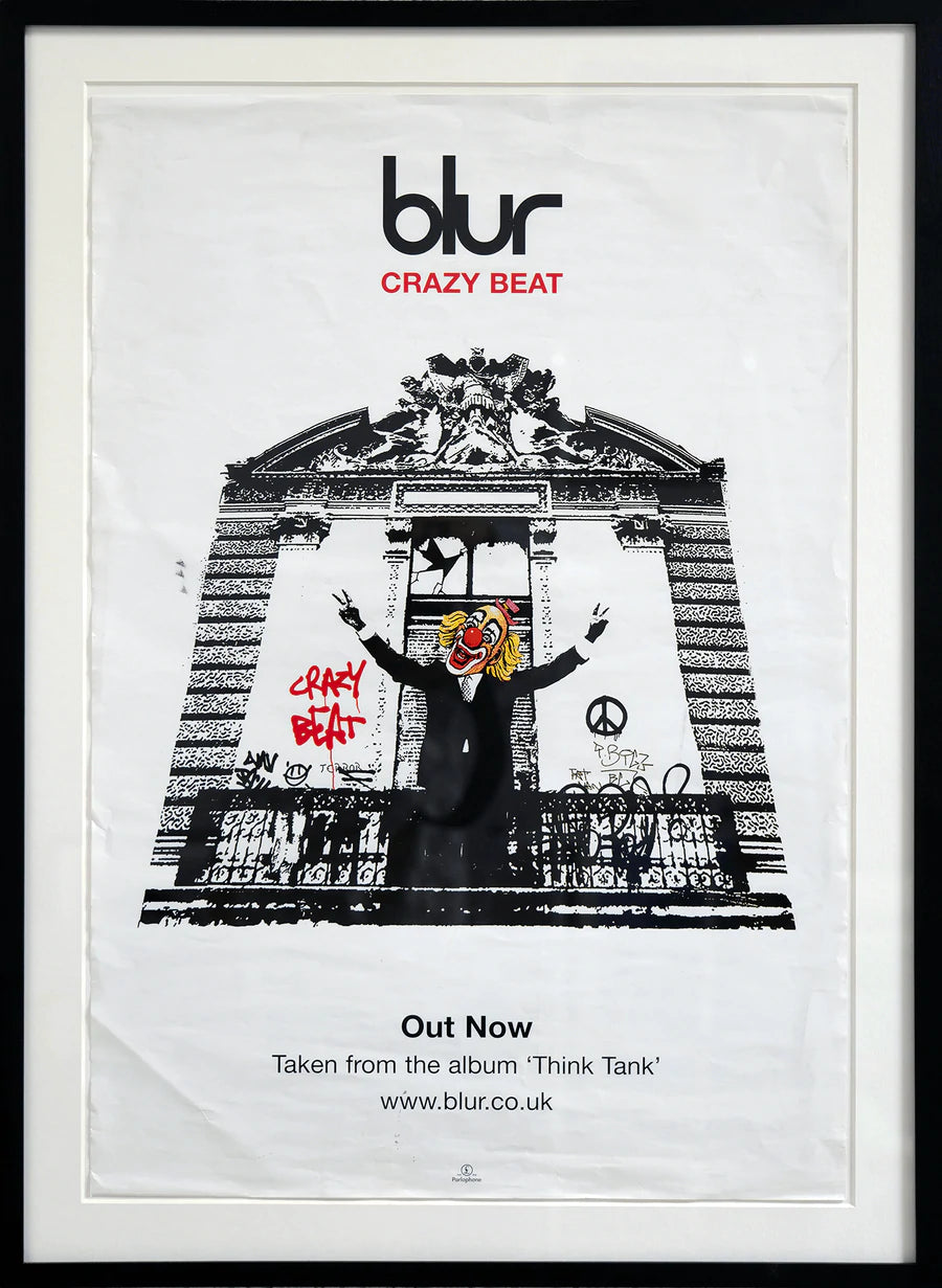 野菜果物様専用値下げ【バンクシー】Blur “Think Tank” ポスター