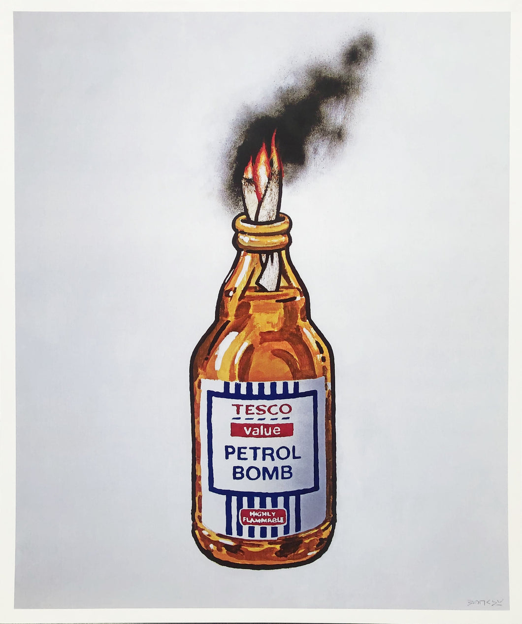 Petrol Bomb (Framed)