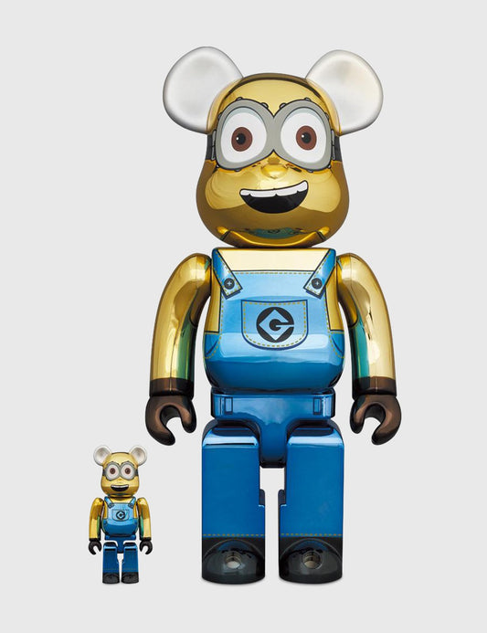 Be@rbrick 100% & 400% Set Dave Chrome