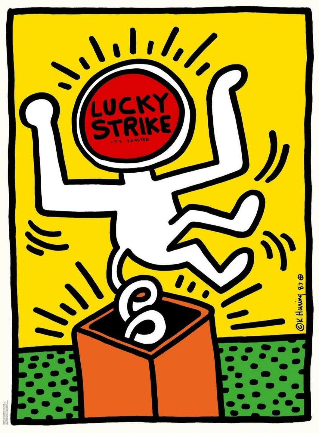 Lucky Strike Yellow
