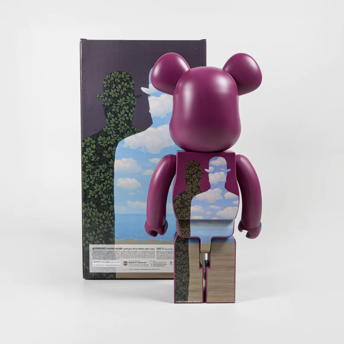 Be@rbrick René Magritte 1000% – Gallery OZ Be@rbrick René Magritte 1000% – Gallery OZ