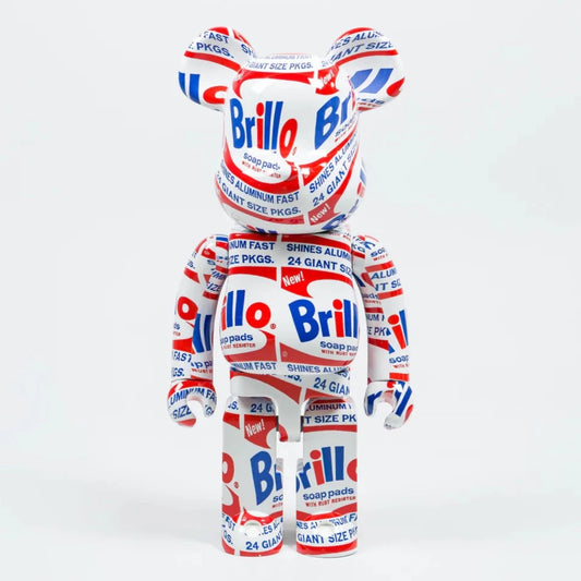 Be@rbrick Andy Warhol Brillo 1000%