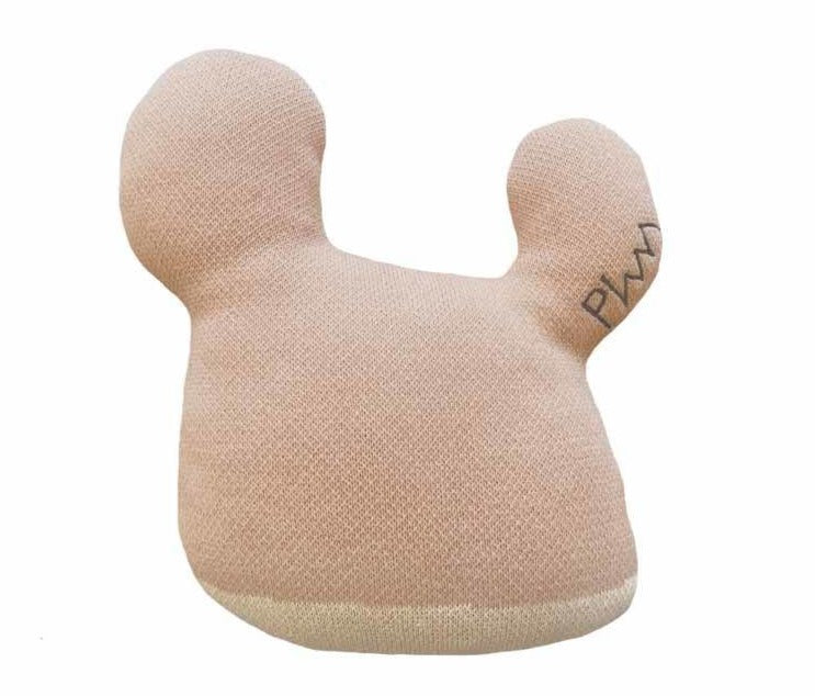 Knitted Cushion Miss Mighty Mouse