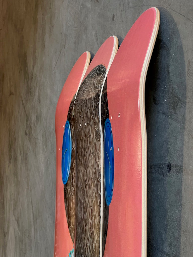 Pink Skate Boy (Triptych)