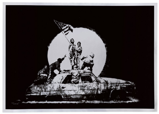 Silver Flag (Framed)